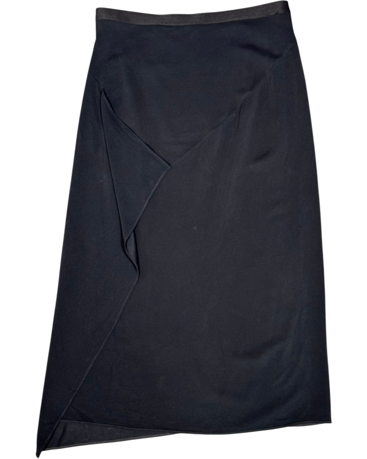 Black skirt on a white background