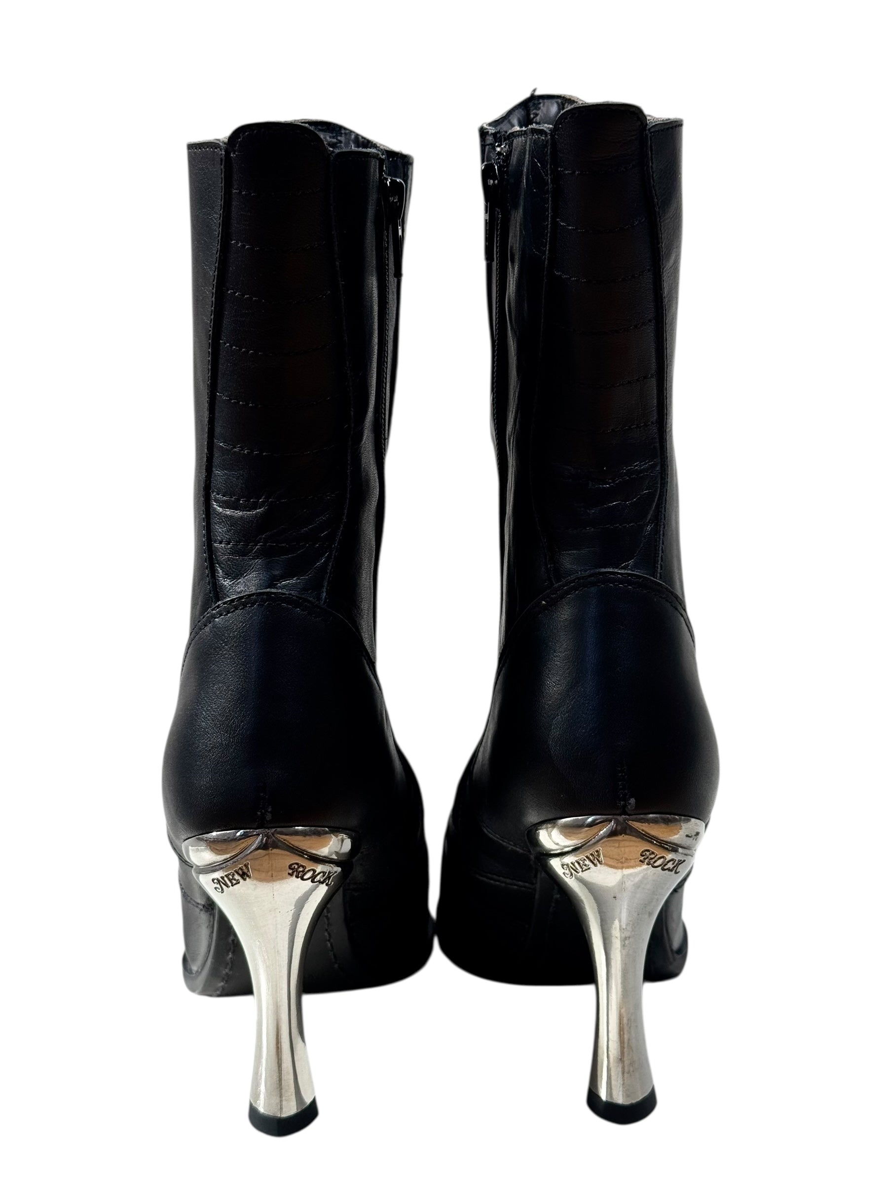 Vetements x New Rock Quilted Leather Ankle Boots – LE DEPARTMENT