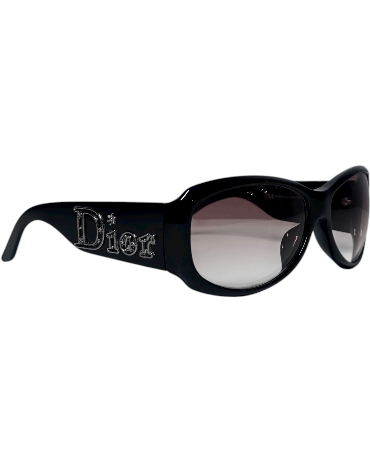 Christian Dior Aventura Black Logo Sunglasses