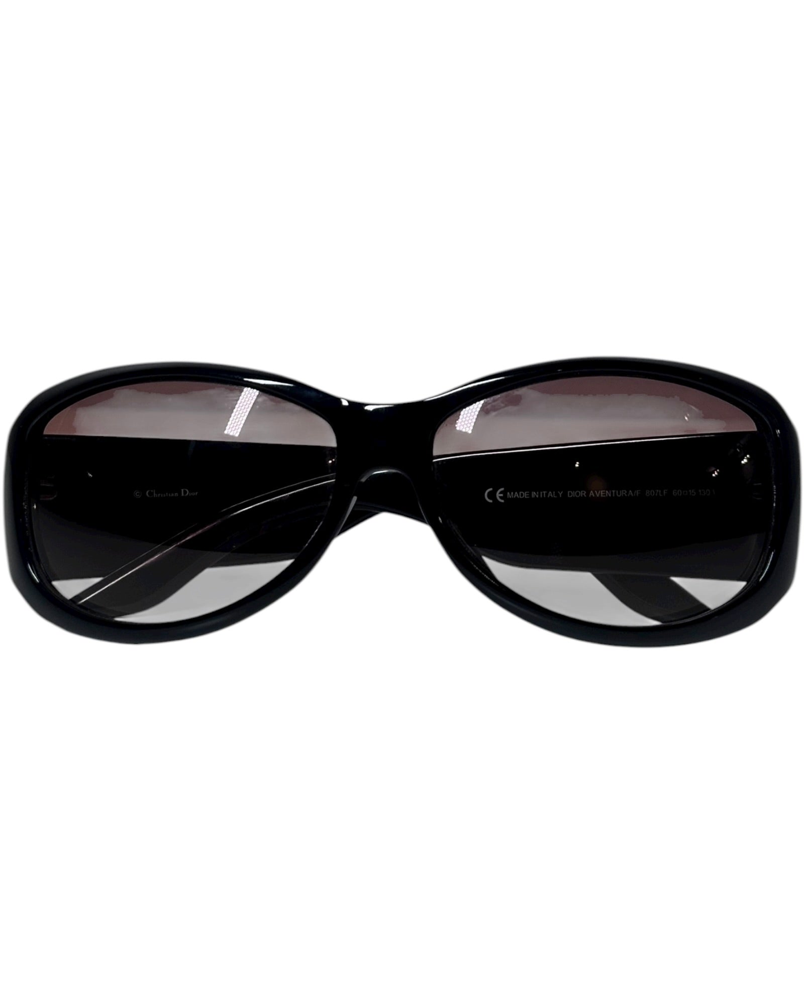 Christian Dior Aventura Black Logo Sunglasses – LE DEPARTMENT