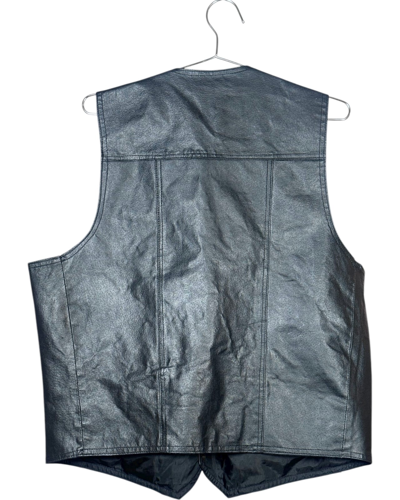 Vintage Genuine Leather Vest
