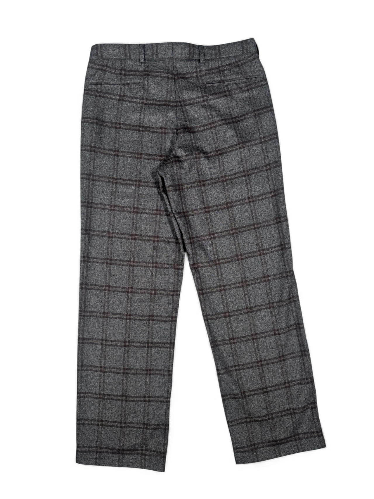 Armani Collezioni Checked Wool Trousers
