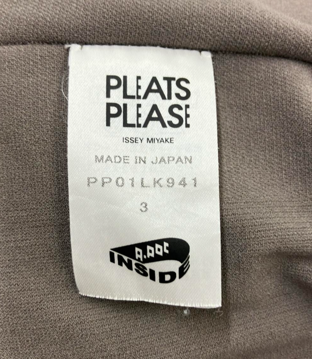 Issey Miyake Pleats Please A-POC Mesh-Sleeve Top