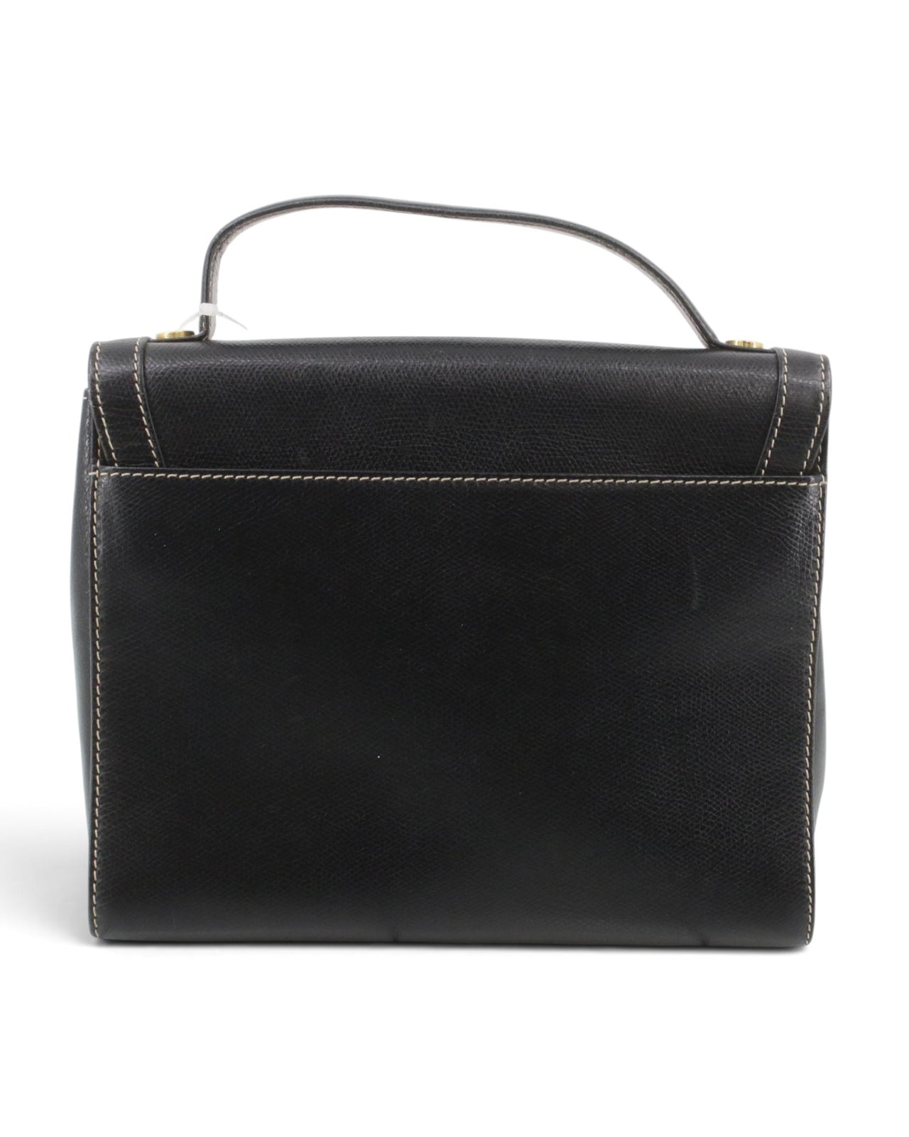 Loewe Anagram Embossed Grained Leather Top-Handle Bag