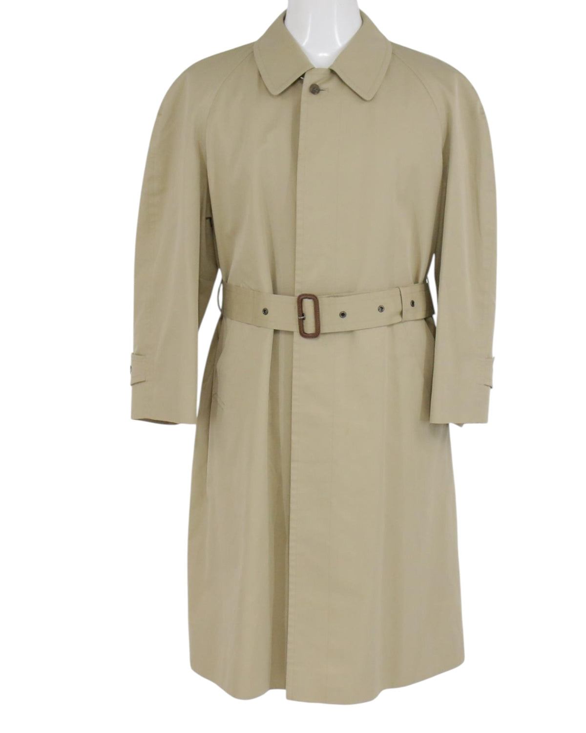 Yves Saint Laurent Diffusion Homme Belted Balmacaan Trench Coat