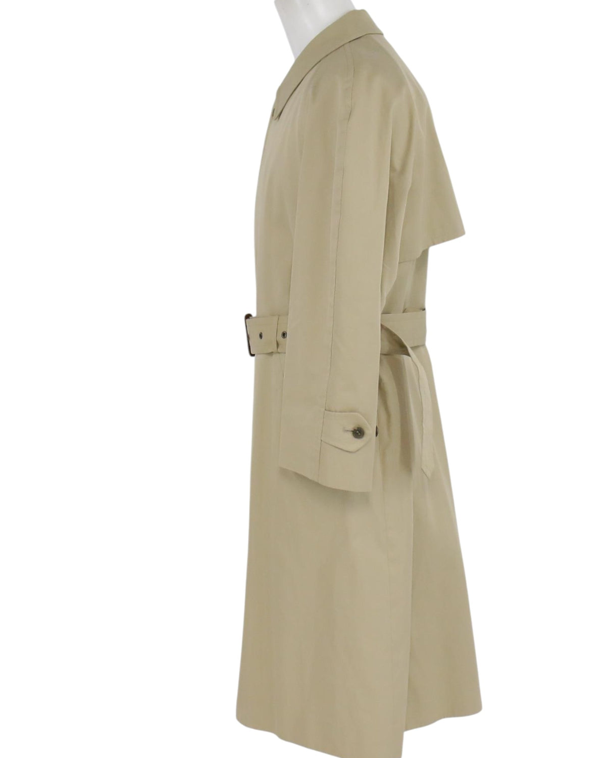 Yves Saint Laurent Diffusion Homme Belted Balmacaan Trench Coat