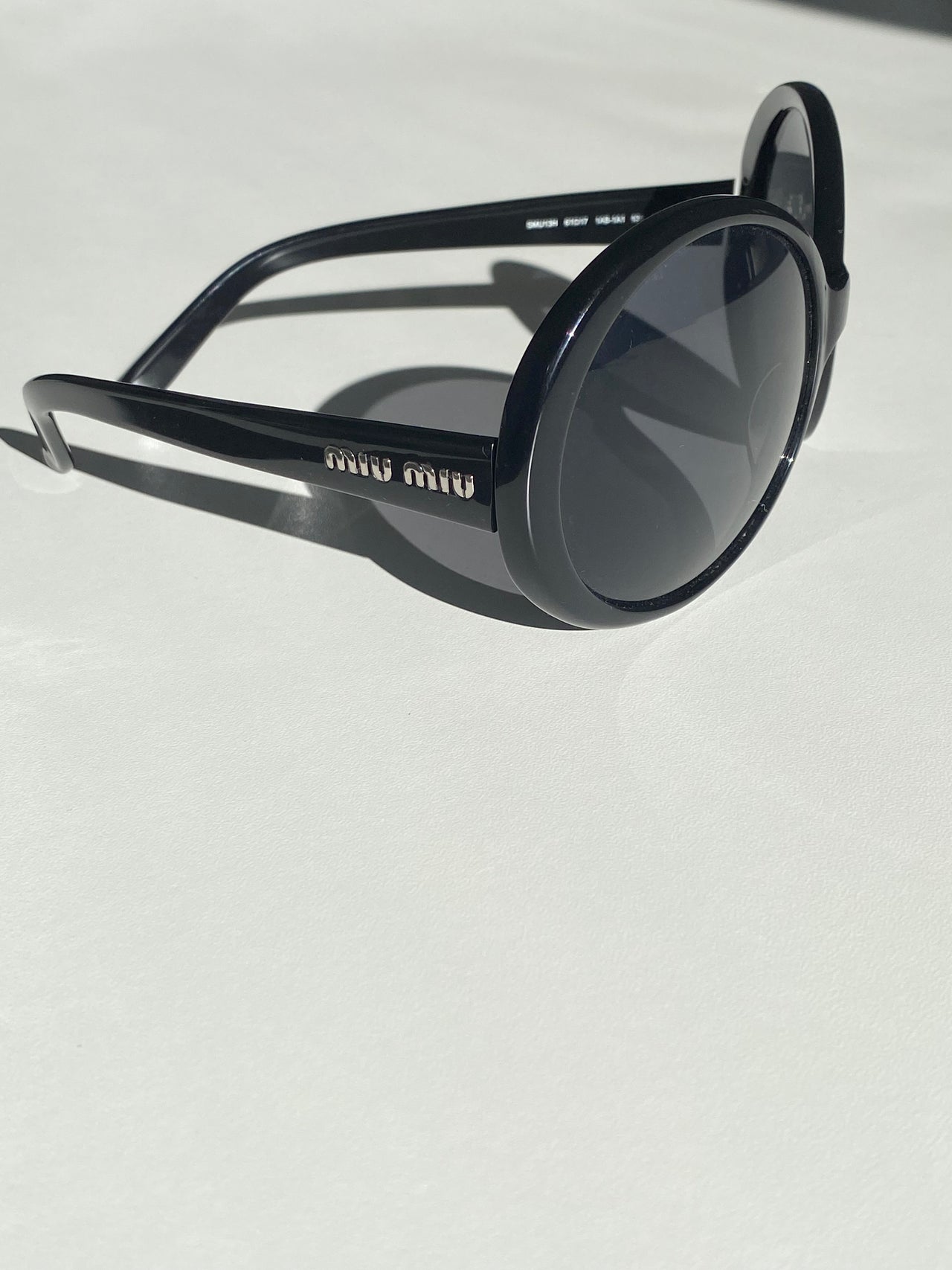Miu Miu Oversized Round Sunglasses