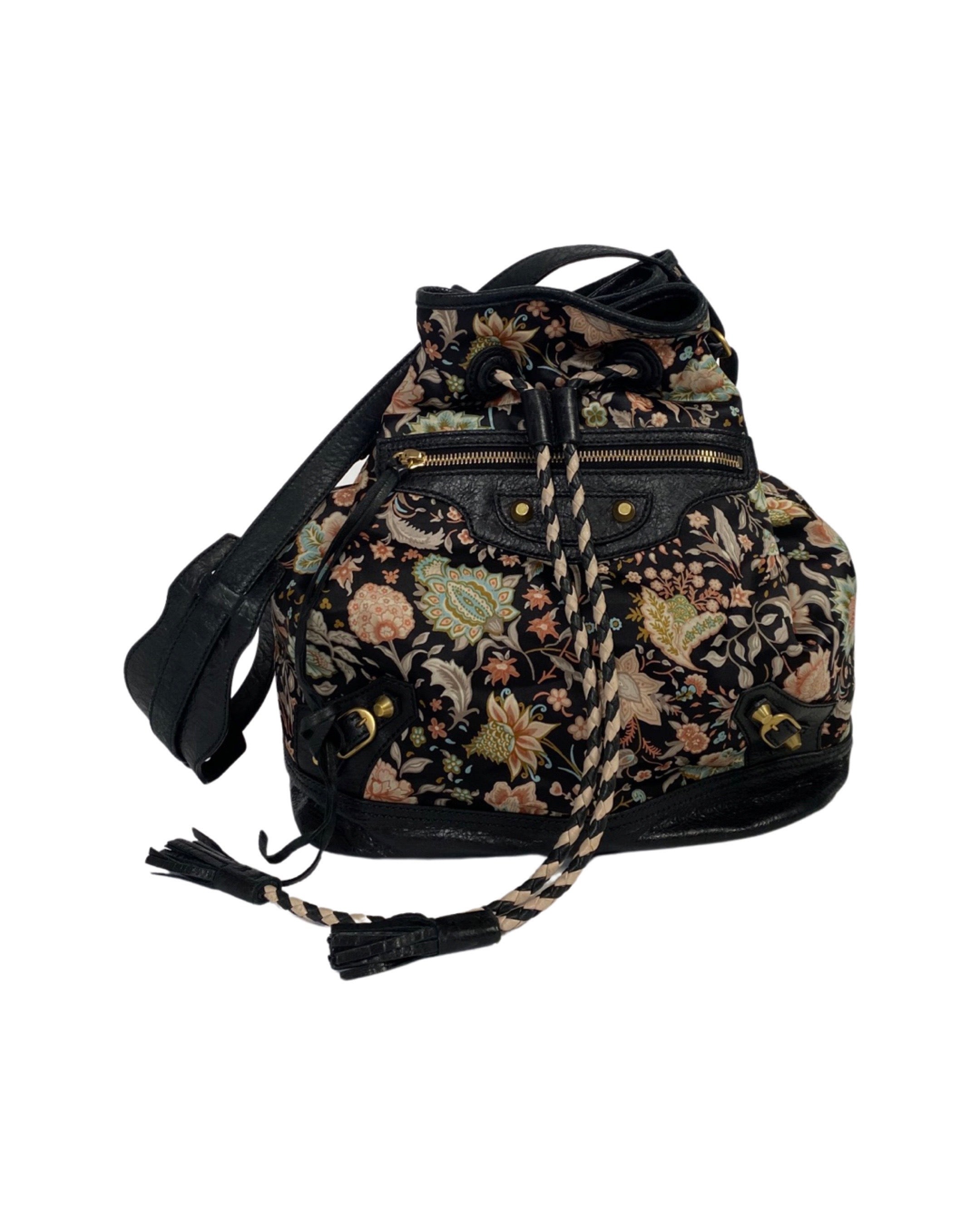 Balenciaga sales drawstring backpack