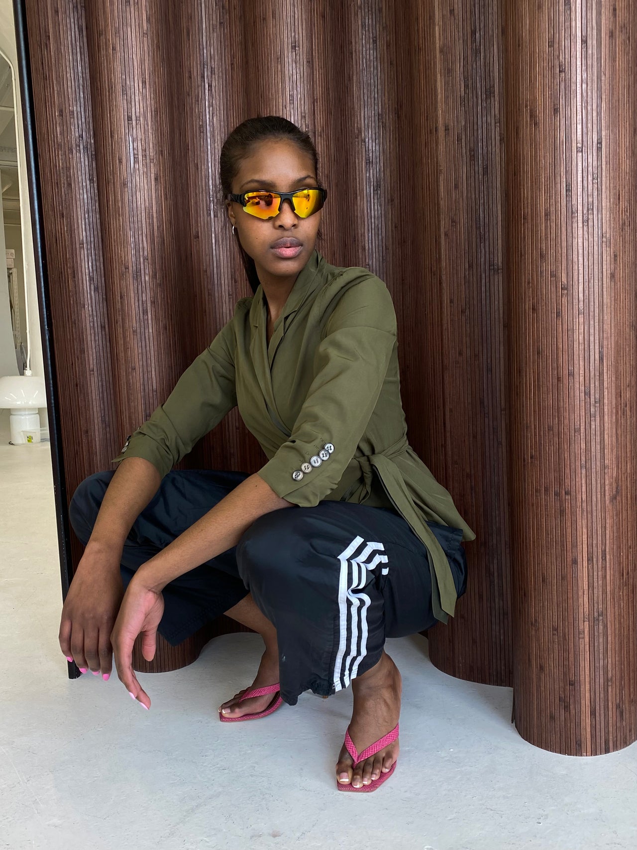 DRIES VAN NOTEN WRAP SHIRT